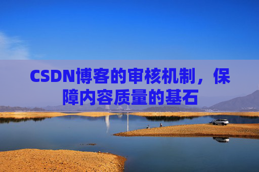CSDN博客的审核机制，保障内容质量的基石